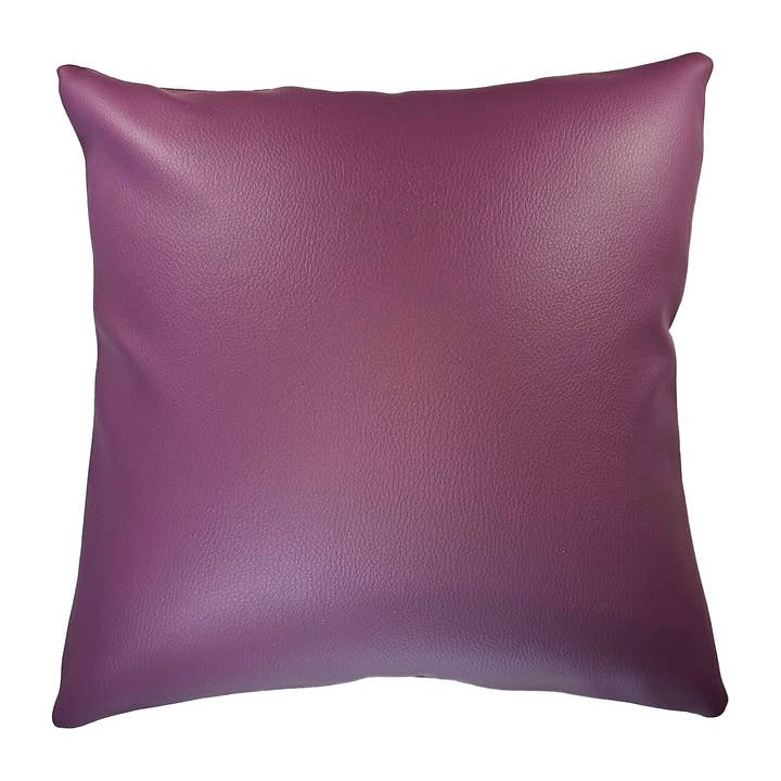 Mulberry Vinyl Pillow for wholesale by Comfee Cushion