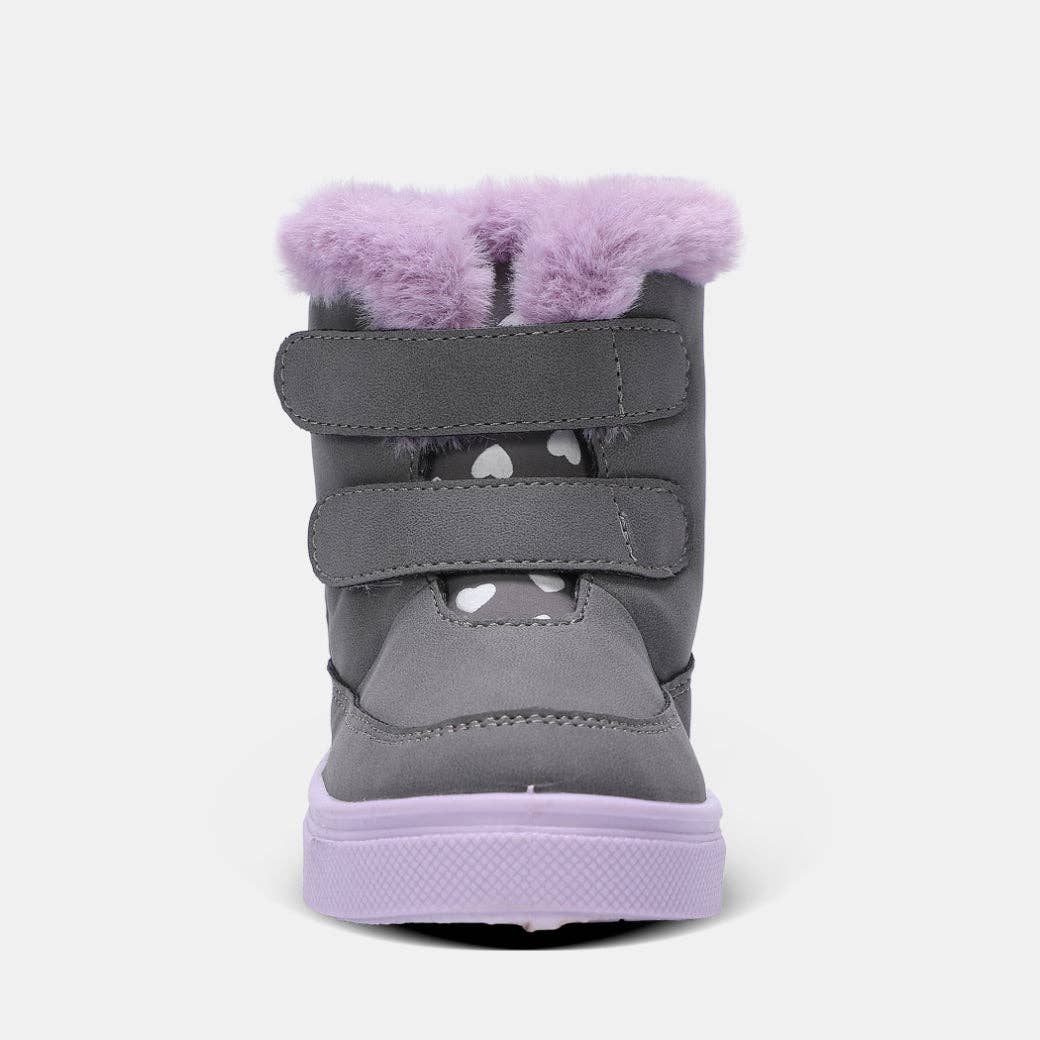 Oomphies – Botinhas - Crianças por atacado – Bota Charlie Girls com Fecho de Velcro13