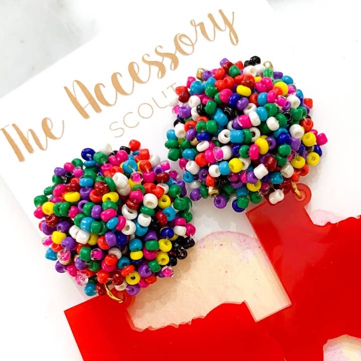 Scout Celebration H-Town Love Earrings for wholesale by THE ACCESSORY SCOUT