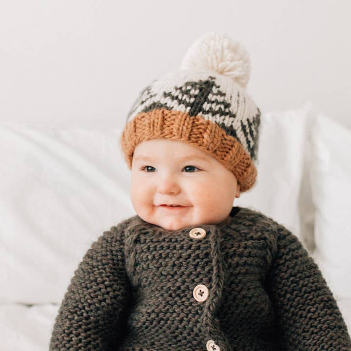 Huggalugs - Wholesale Beanie - Kids - Forest Knit Beanie Hat Baby & Kids