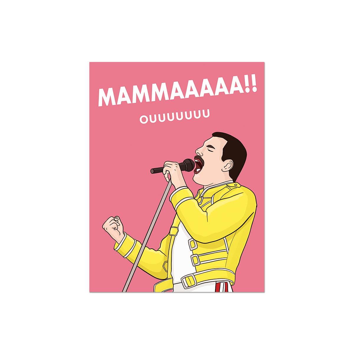 Party Mountain Paper co. - Wholesale Mother's Day Card - Freddie Mamma! | Mother's Day Card2