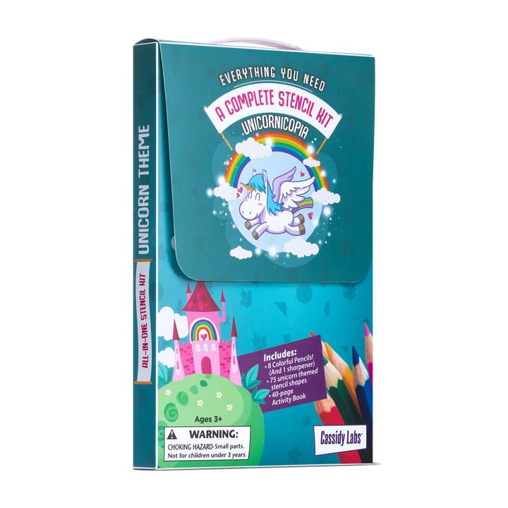 Unicorn Stencil Kit for wholesale by Cassidy Labs
