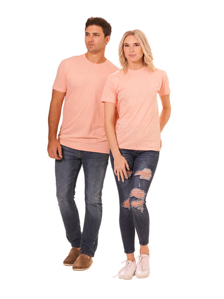 U.S. Apparel - Wholesale T-Shirt - Women's - Unisex Fit Tubular Crew Neck Tee52