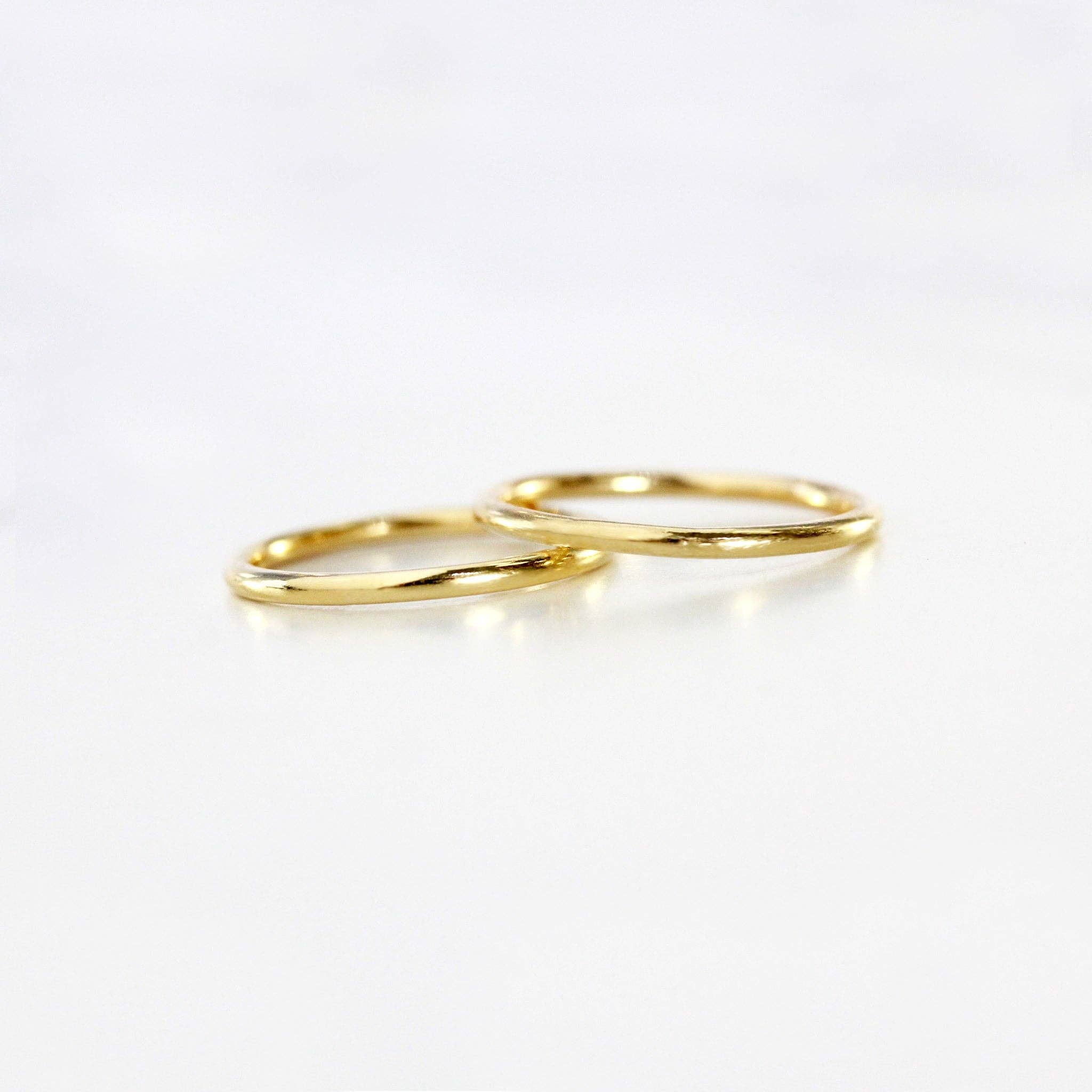 Kimiya Designs – Großhandel Band/Stapelring – Ra Solider 14k Goldring1