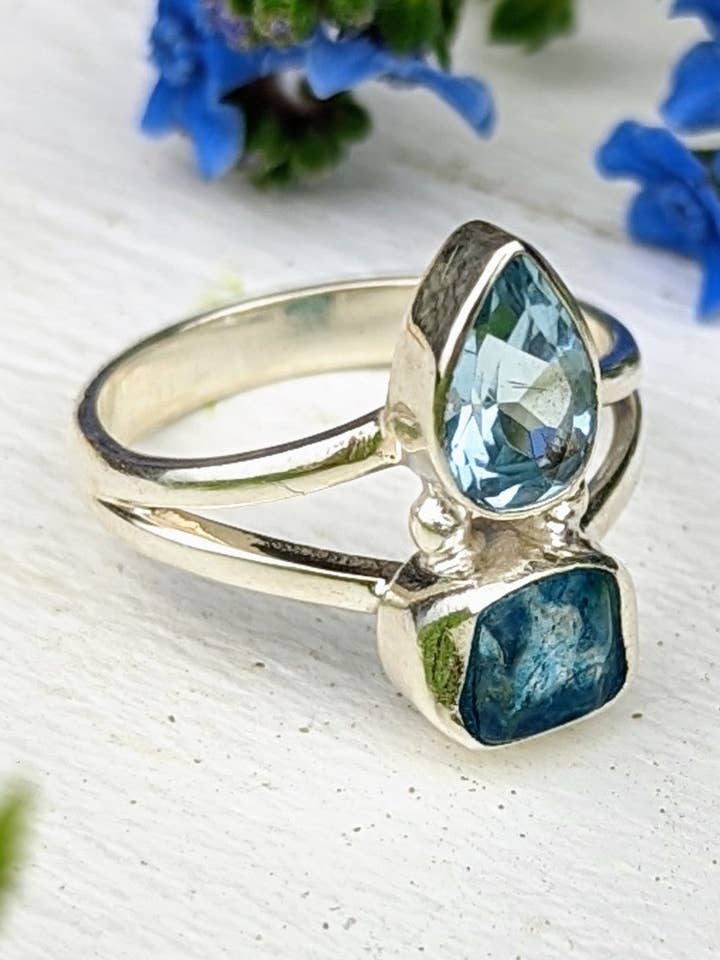 Topaz Duo Ring for wholesale by Ash & Rose