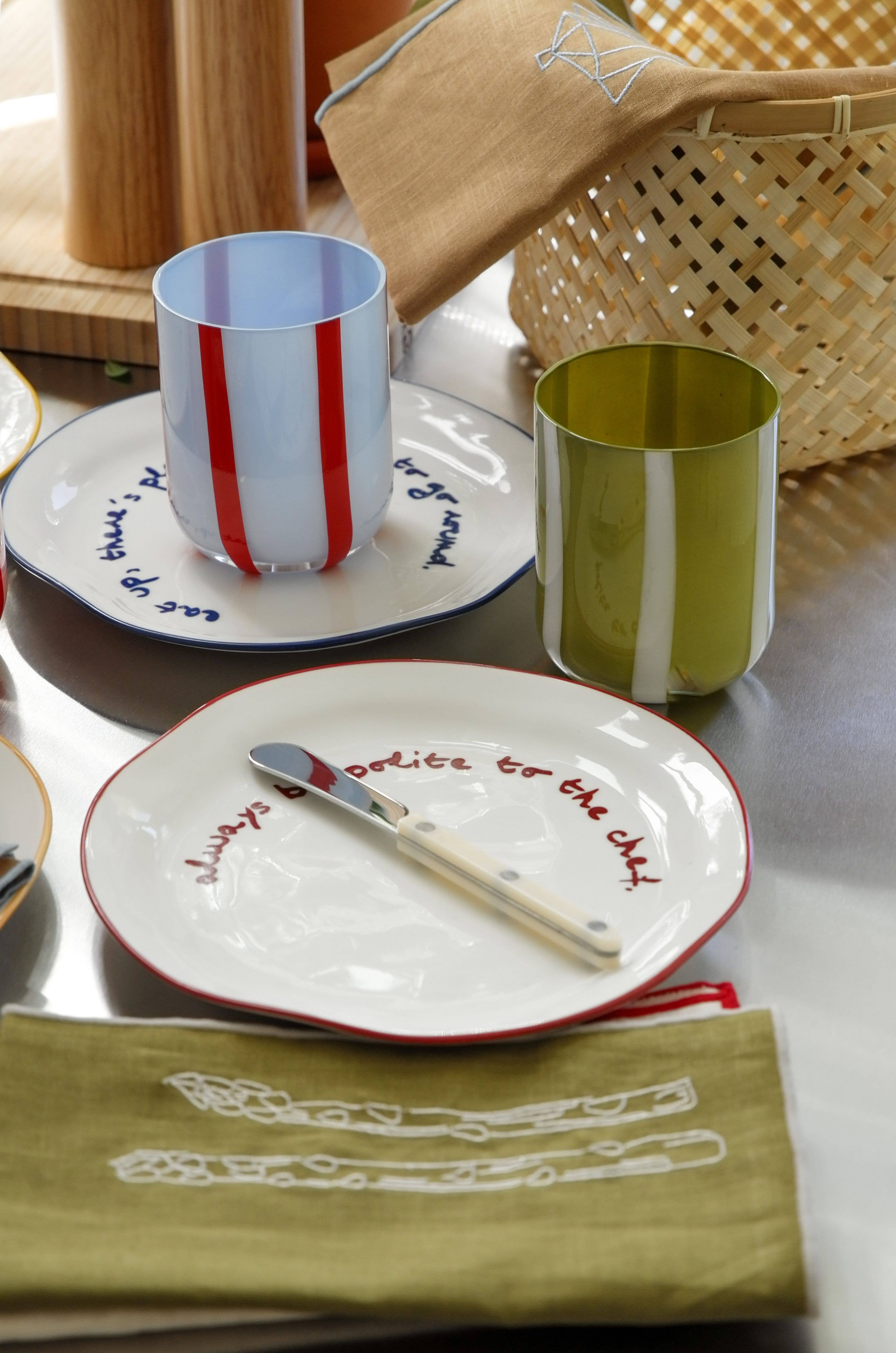 MÆGEN - Venta al por mayor Plato grande - Plato de declaración - 'buena comida y buena compañía.'4