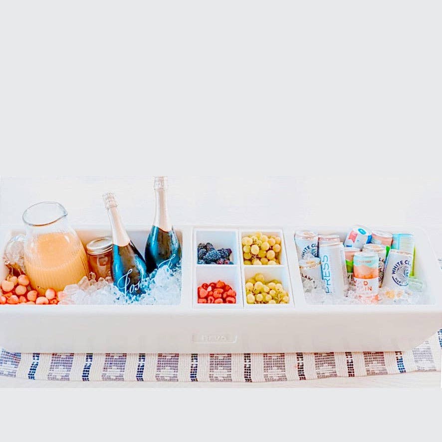 REVO Coolers - Vente Glacière/sac isotherme - Glacière REVO Party Barge™ | Blanc Polaire5