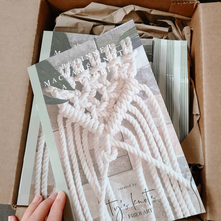 Ty's Knots - Vendita all'ingrosso Artigianato, hobby e fai da te - Nodi macramè per principianti: un libretto tutorial3