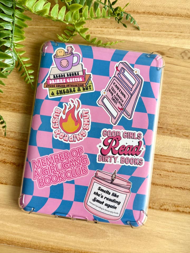 Good Girls Read Dirty Books E-reader Insert for wholesale by Tia’s Dream Design Co