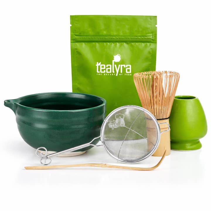 Japanese Matcha Tea Ceremonial Start Up Kit for wholesale by TEALYRA / LUXBE