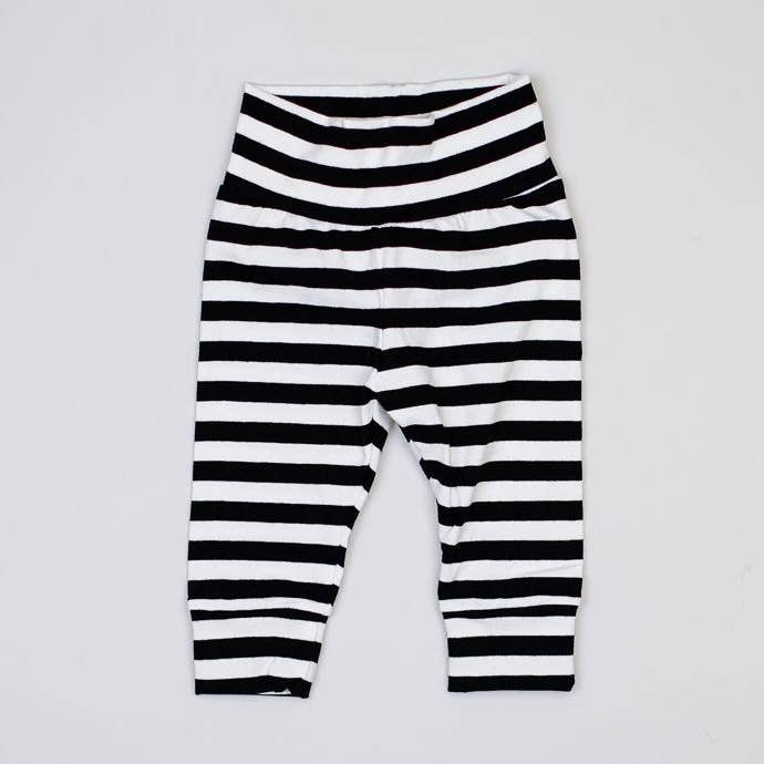 schwarz/weiß gestreifte Baby-Leggings für den Großhandel von Cuddle Sleep Dream