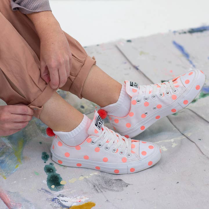 Unified - Venta al por mayor Calcetines - Mujer - Calcetines con pompón de los 80, paquete de 2