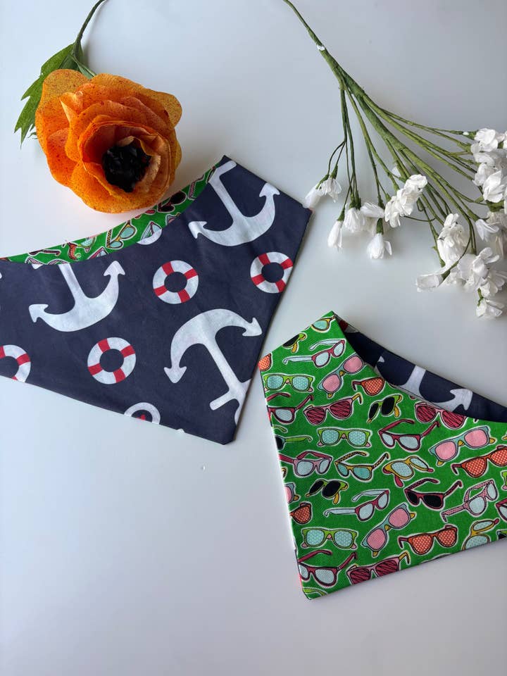 Sea Shore Bandana for wholesale by The Pet Scout Shop