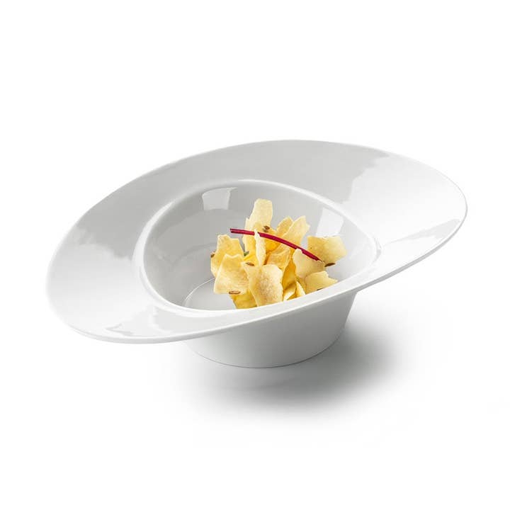 BOL DE DÉGUSTATION LIS 18X11X5CM pour la vente par Catalonia Plates, Inc.