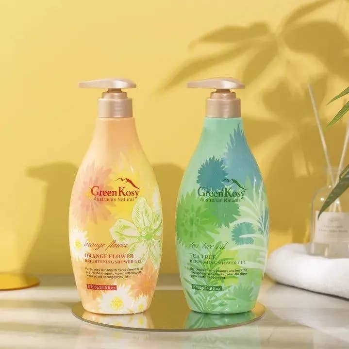 GreenKosy – Großhandel Duschgel – GreenKosy Teebaum Erfrischendes Duschgel1