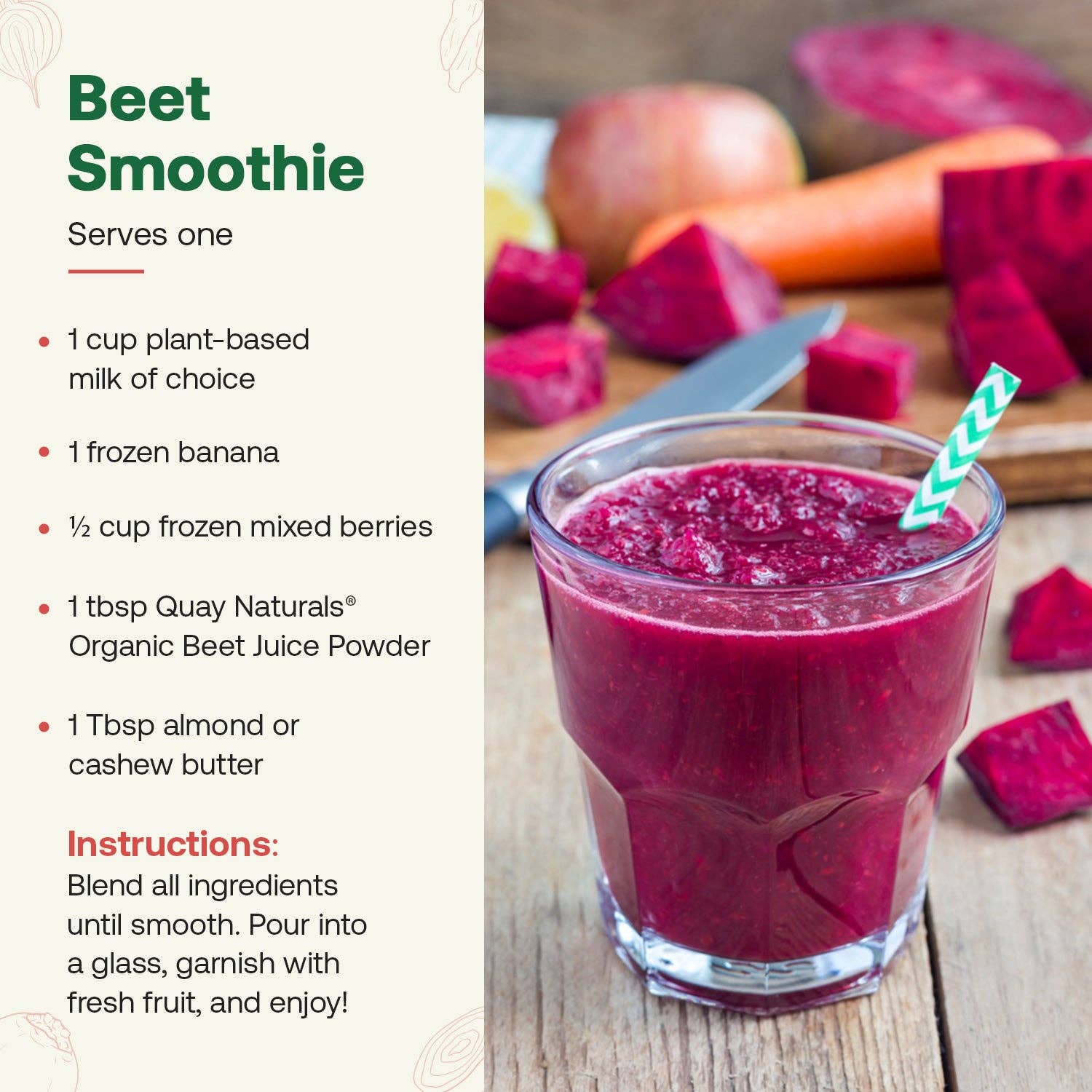 Quay Naturals - Wholesale Protein/Superfood Powder - Organic Beet Juice Powder4