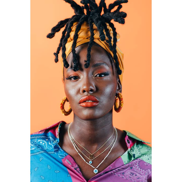 Seraphtive LLC - Wholesale Hoop Earrings - Itty Bitty Sunset Hoops in Solar3