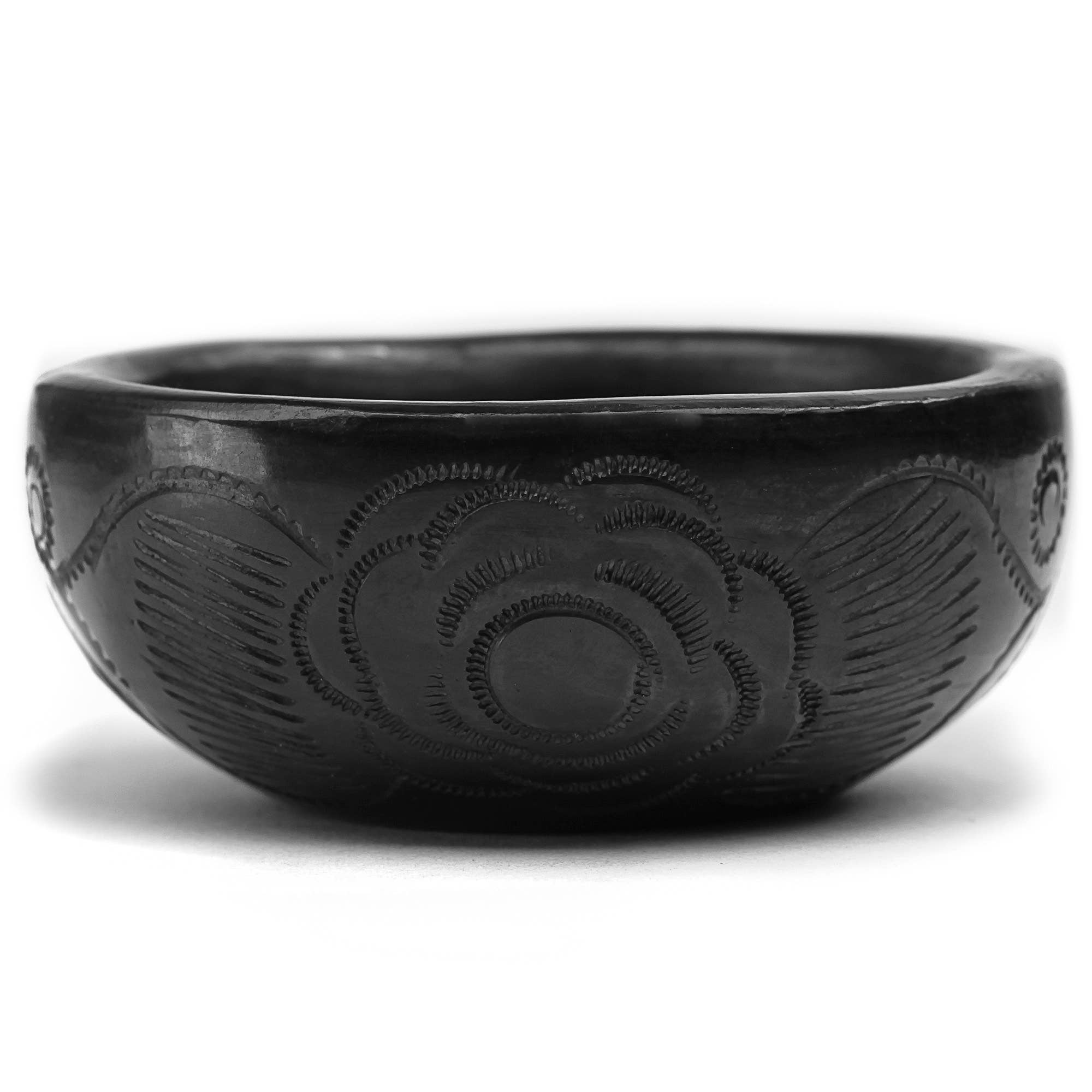 MEXTEQUIL - Wholesale Shot Glass - Black Clay Mexican Shot Glasses - Set of 4 - 2 Oz Mezcal Cup6