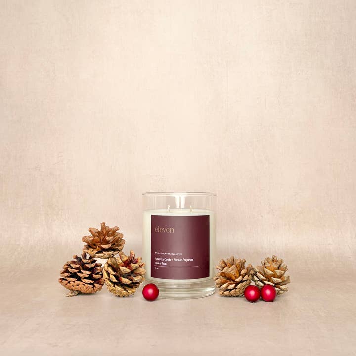 Hill Country Collective - Wholesale Jar/Filled Candle - Eleven | Fall + Winter | Elevated Soy Candle, 11oz3
