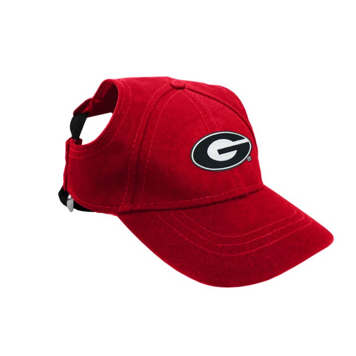 NCAA Georgia Bulldogs Pet Baseball Hat for wholesale by Little Earth Productions
