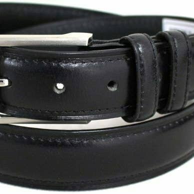 hide & chic - Vente Ceinture – femme - Ceinture cousue en cuir pleine fleur véritable 410191