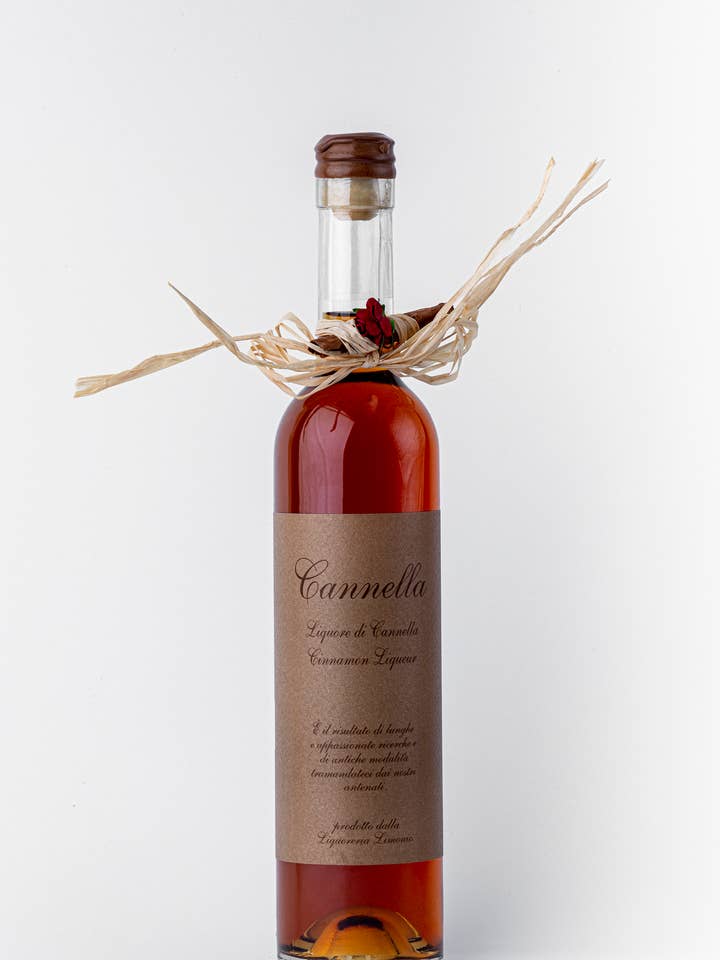 Canne' Cinnamon Liqueur 500 ml for wholesale by LIMONIO sas di Geraci Antonina & C.