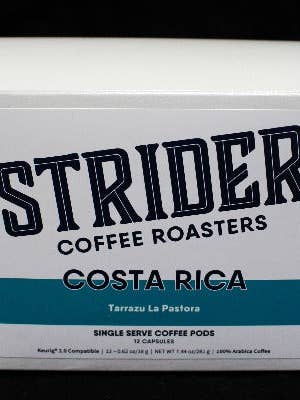Costa Rica Tarrazu La Pastora | K Cups for wholesale by Strider Coffee Roasters