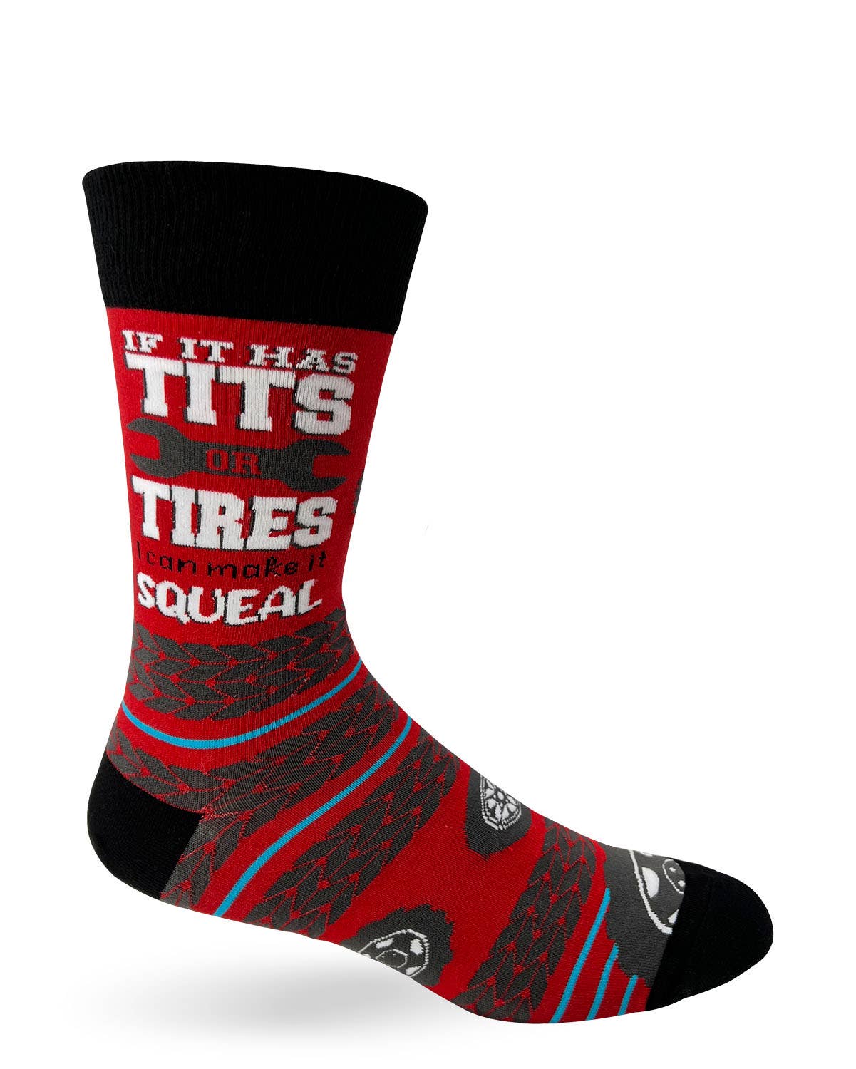 Fabdaz - Vente Chaussettes – homme - Chaussettes pour hommes If it Make It Squeal, si elles ont des seins ou des pneus1