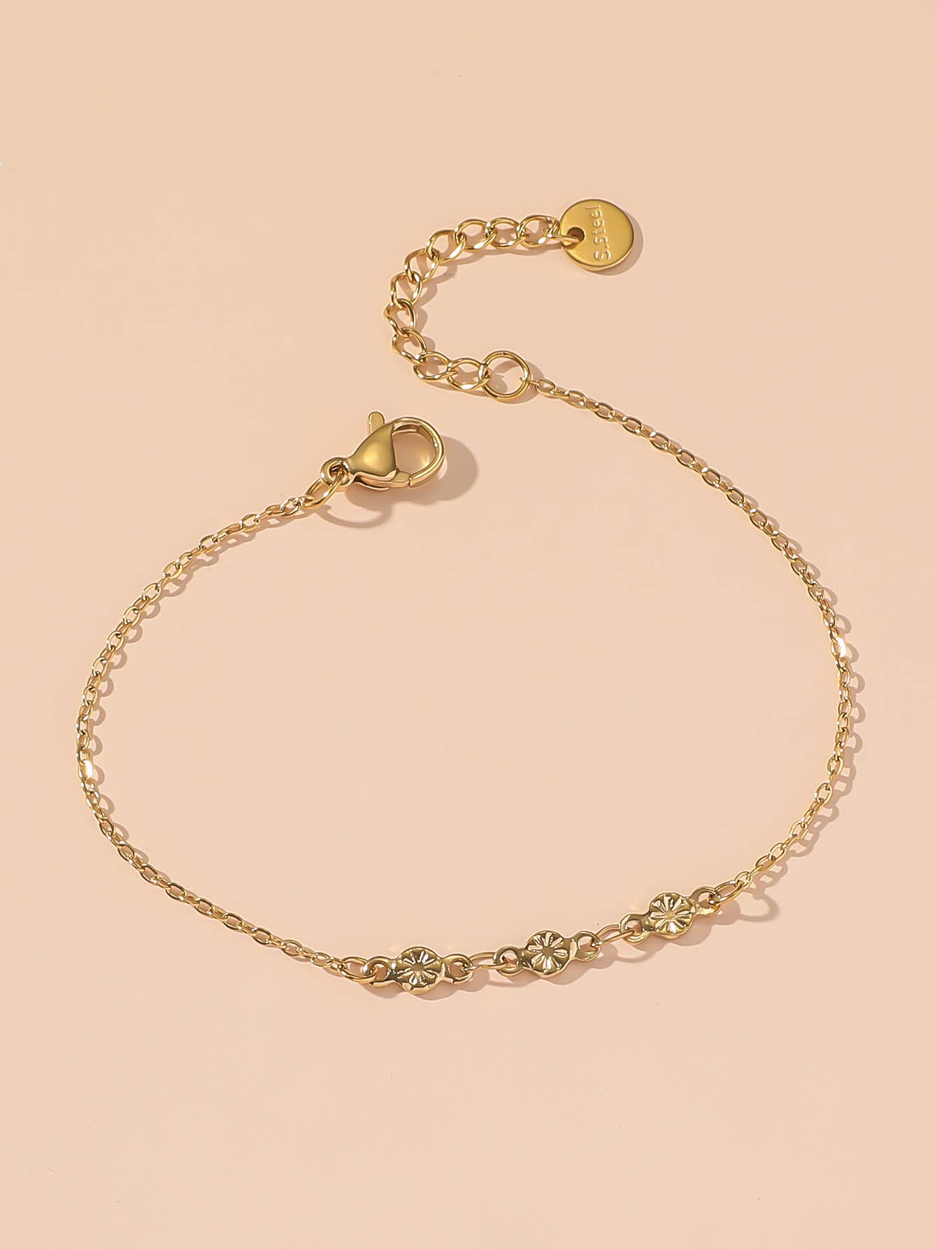 Blossom bijoux – wholesale Jewellery set – Set of 3 Stainless Steel Bracelets 24BRA1255