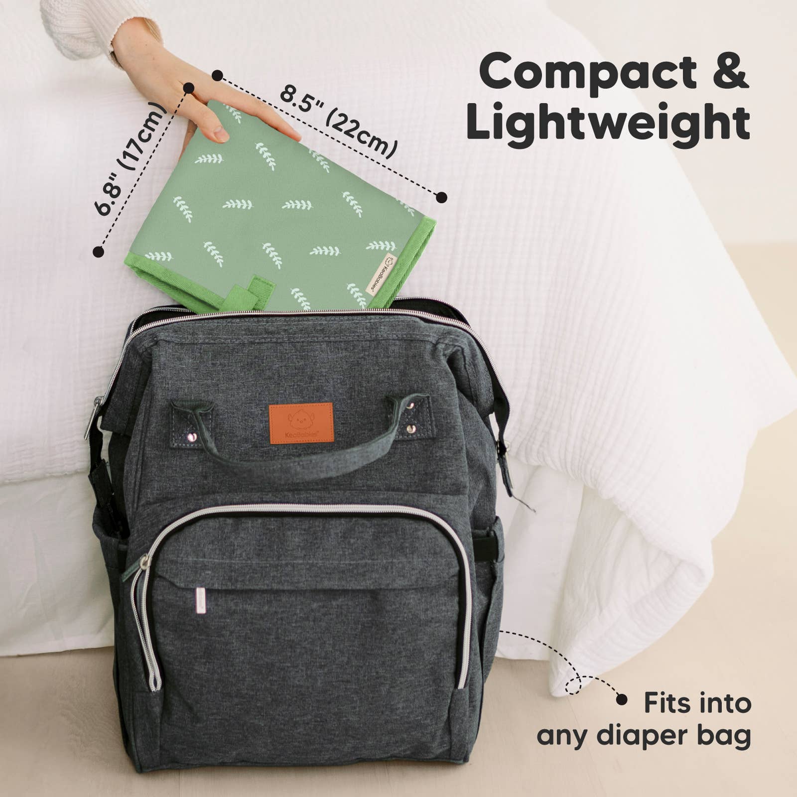 Acacia Swift Portable Changing Pad for Baby, Diaper Changing Mat for wholesale on Faire1