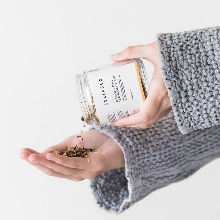Selia & Co. - Vendita all'ingrosso Vaporizzatore viso - (Detox) Tè verde al gelsomino vapore facciale