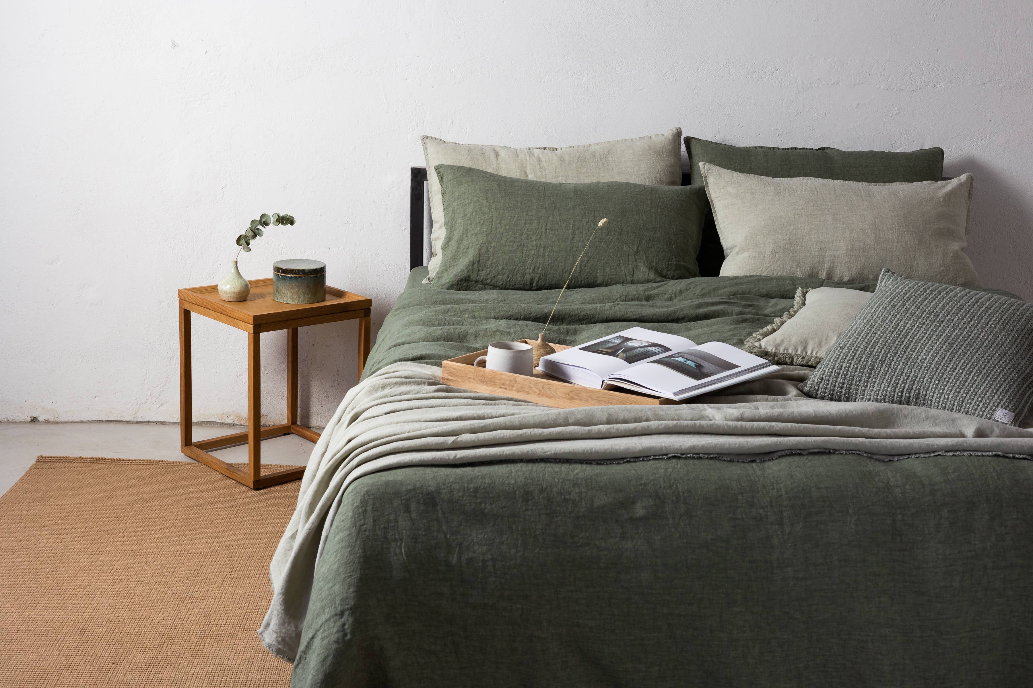 FEELUM homelinen by David Home srl - Vente Housses de couette - Housse de couette BREZZA en mélange 50 % coton, 50 % lin2