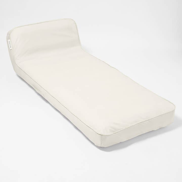 Luxe Lie-On Lounger Casa Blanca for wholesale by Sunnylife