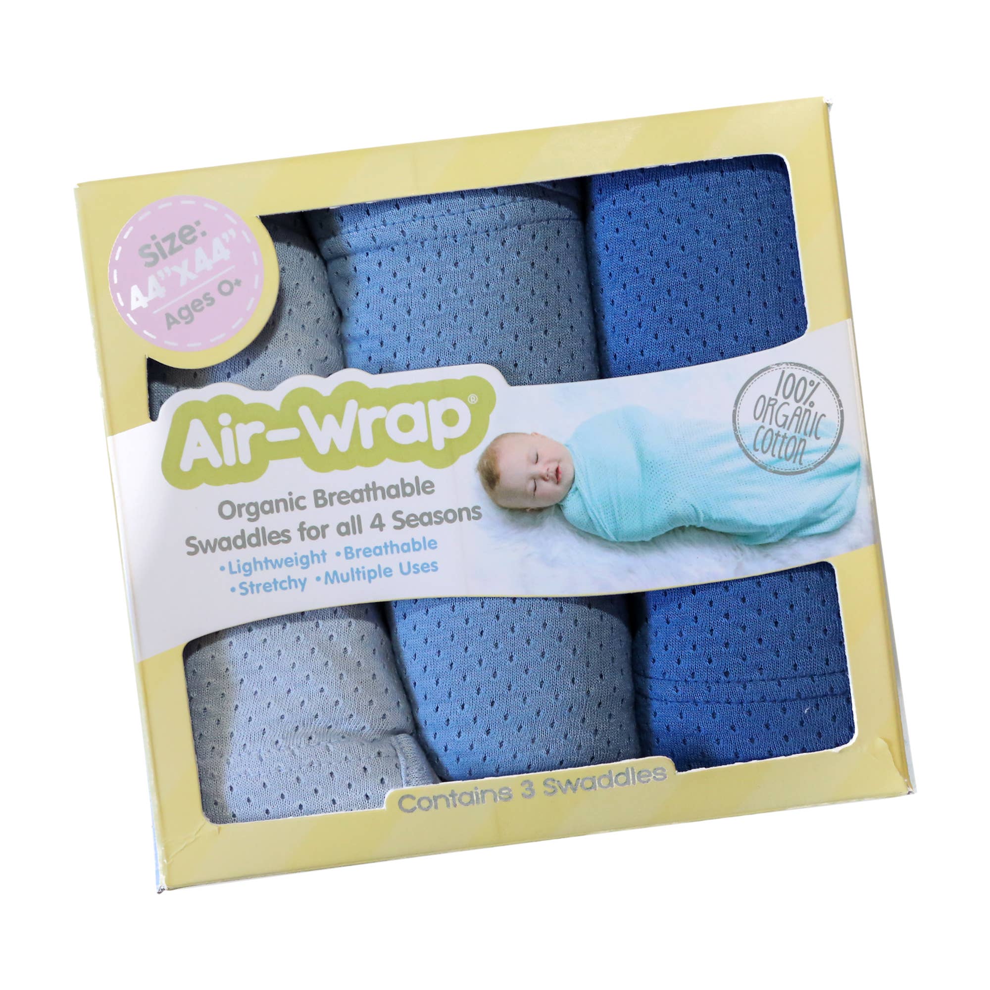 Woombie - Wholesale Inbakerdoek - Baby - Airwrap babydekens en omslagdoeken, set van 30
