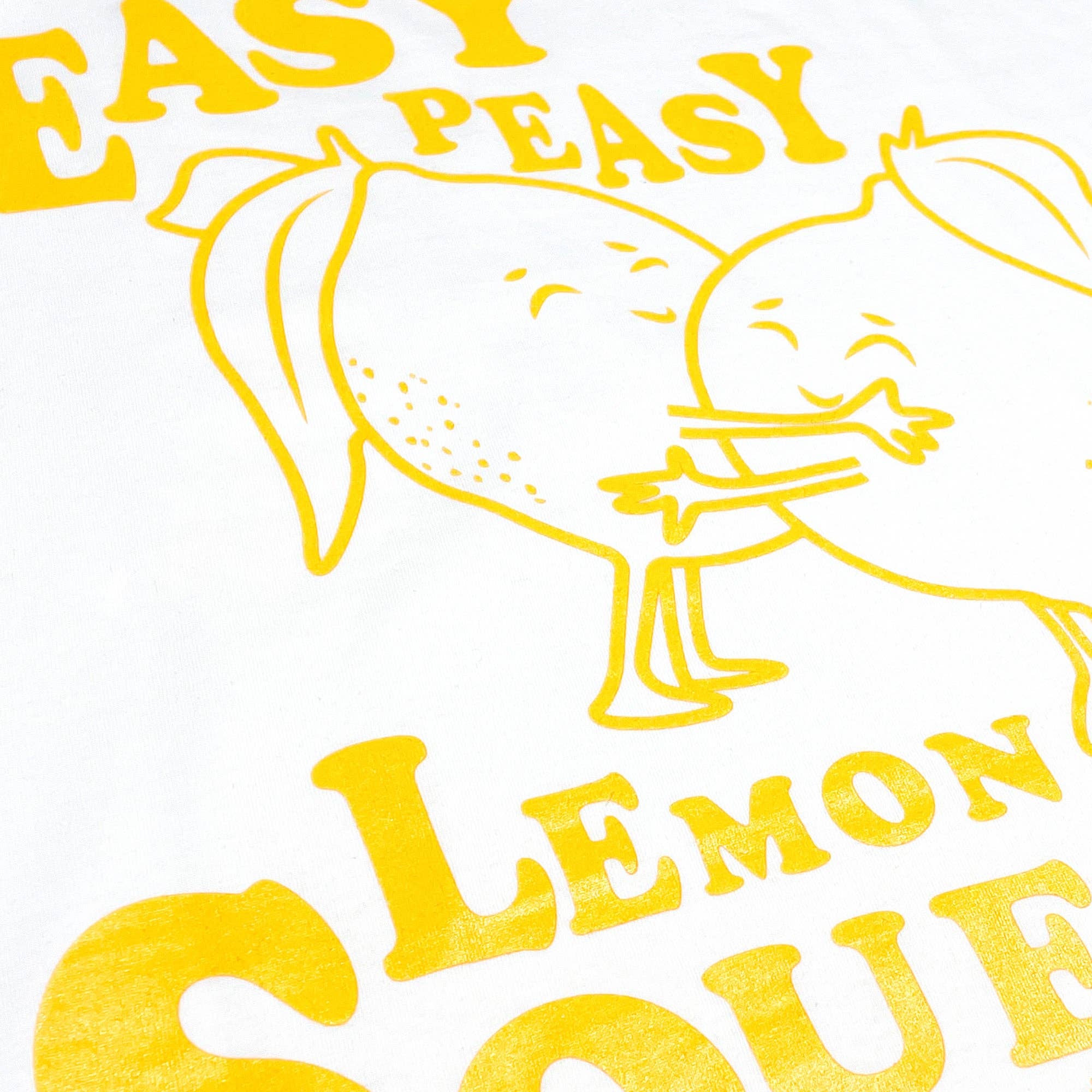 Hvid Lemon Squeezy T-shirt - hvid for engroshandel på Faire10