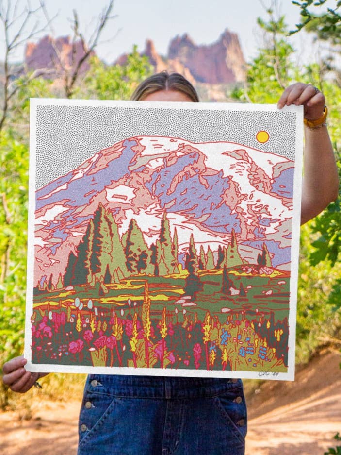 Mount Rainier Art Print and other Purchase Wholesale mount rainier. Free Returns & Net 60 Terms on Faire trending on Faire.