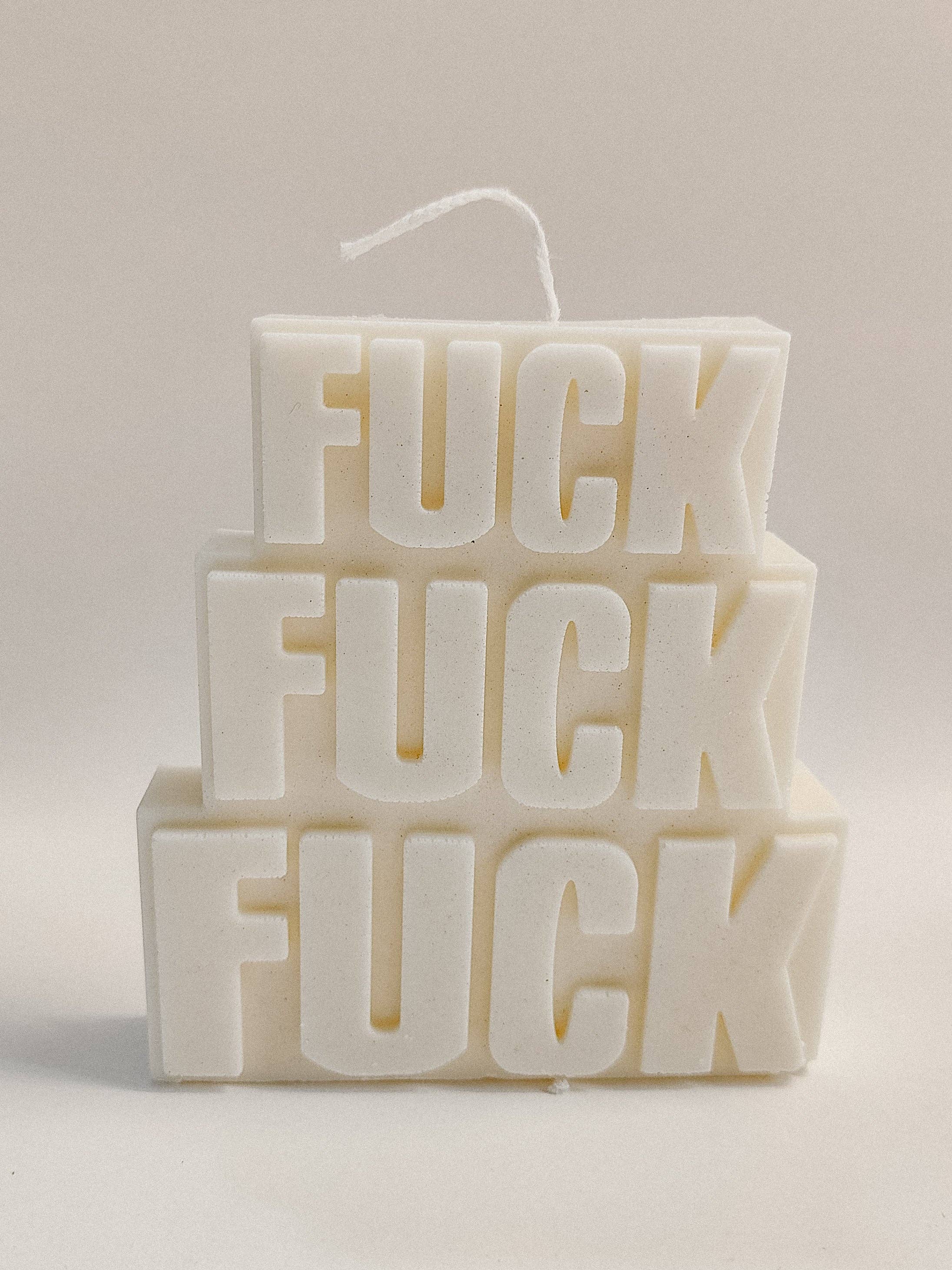 Brickstar Belgium – Großhandel Geschenkkerze – Fuck Fuck Kerze1