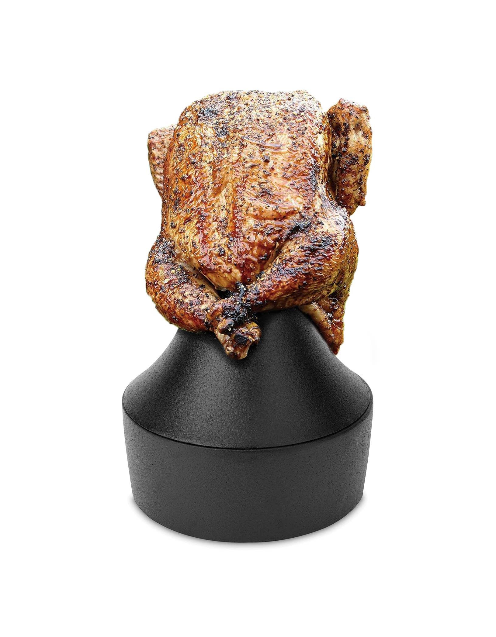 Fox Run Brands - Wholesale Outdoor grill tools - Outset Cast Iron Beer Can Chicken Holder and Flavor Infuser