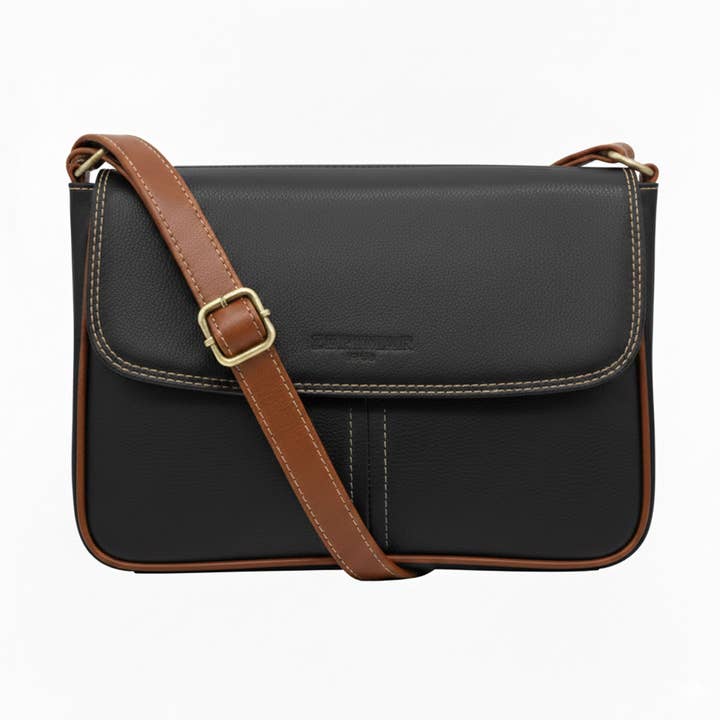 Zerimar Skuldertaske 100% Læder Mål: 19X25X8 for engroshandel hos Zerimar 1942