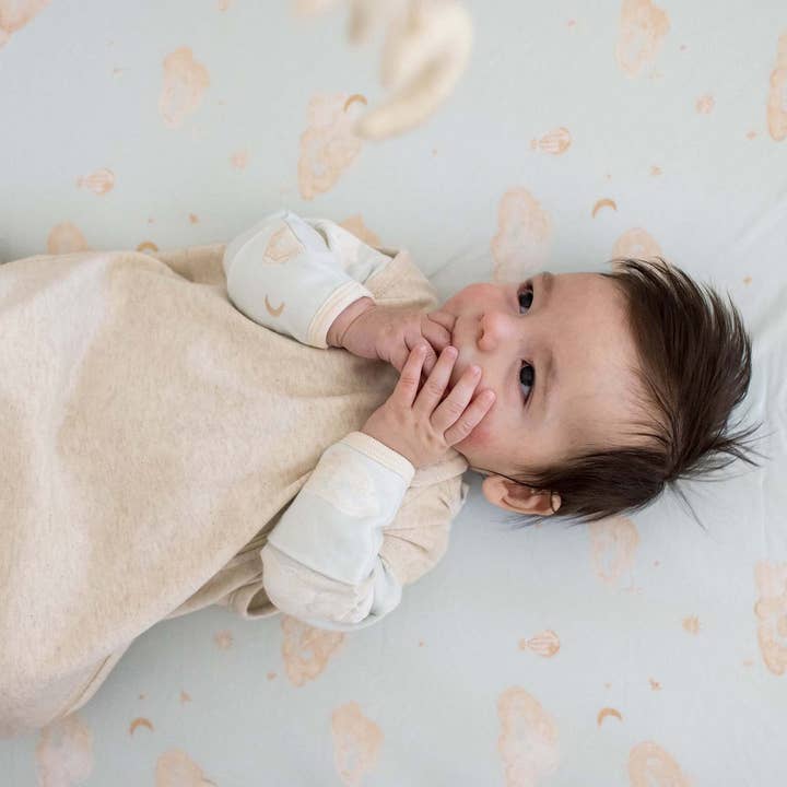 Solid Organic Lightweight Beekeeper™ Wearable Baby Blanket - Oatmeal
for wholesale on Faire1