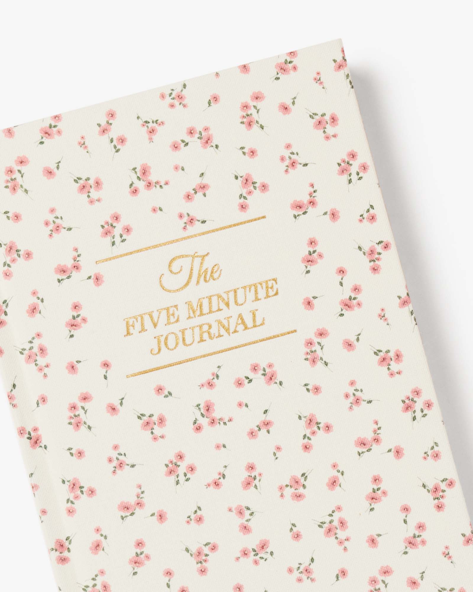 Intelligent Change - Wholesale Journal/Diary - The Five Minute Journal Ditsy Rose - Daily Guided Gratitude6