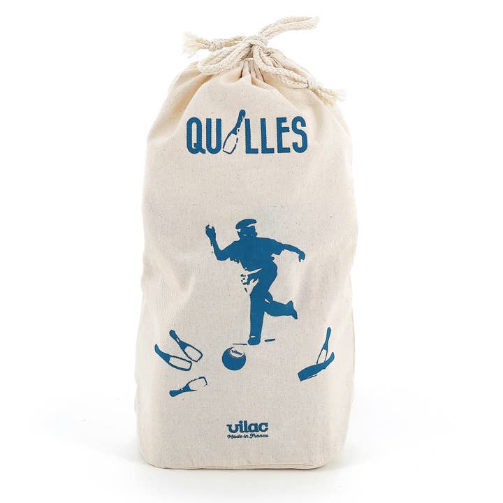 Hippychick - Venta al por mayor Balón/pelota - Niños - Vilac - Juego de bolos premium de madera 6 bolos fabricado en Francia1