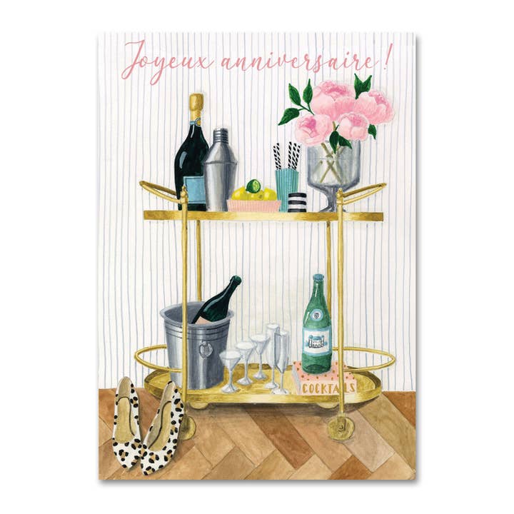 Birthday party card for wholesale by MÉLANIE VOITURIEZ
