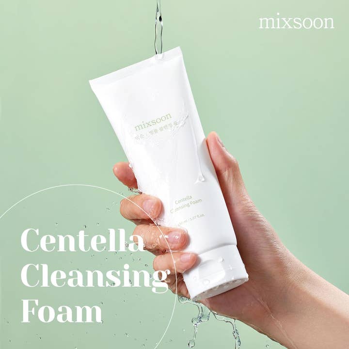 Glowiss - Wholesale Facial Cleanser - Mixsoon Centella Cleansing Foam 5.07 fl oz/ 150ml2