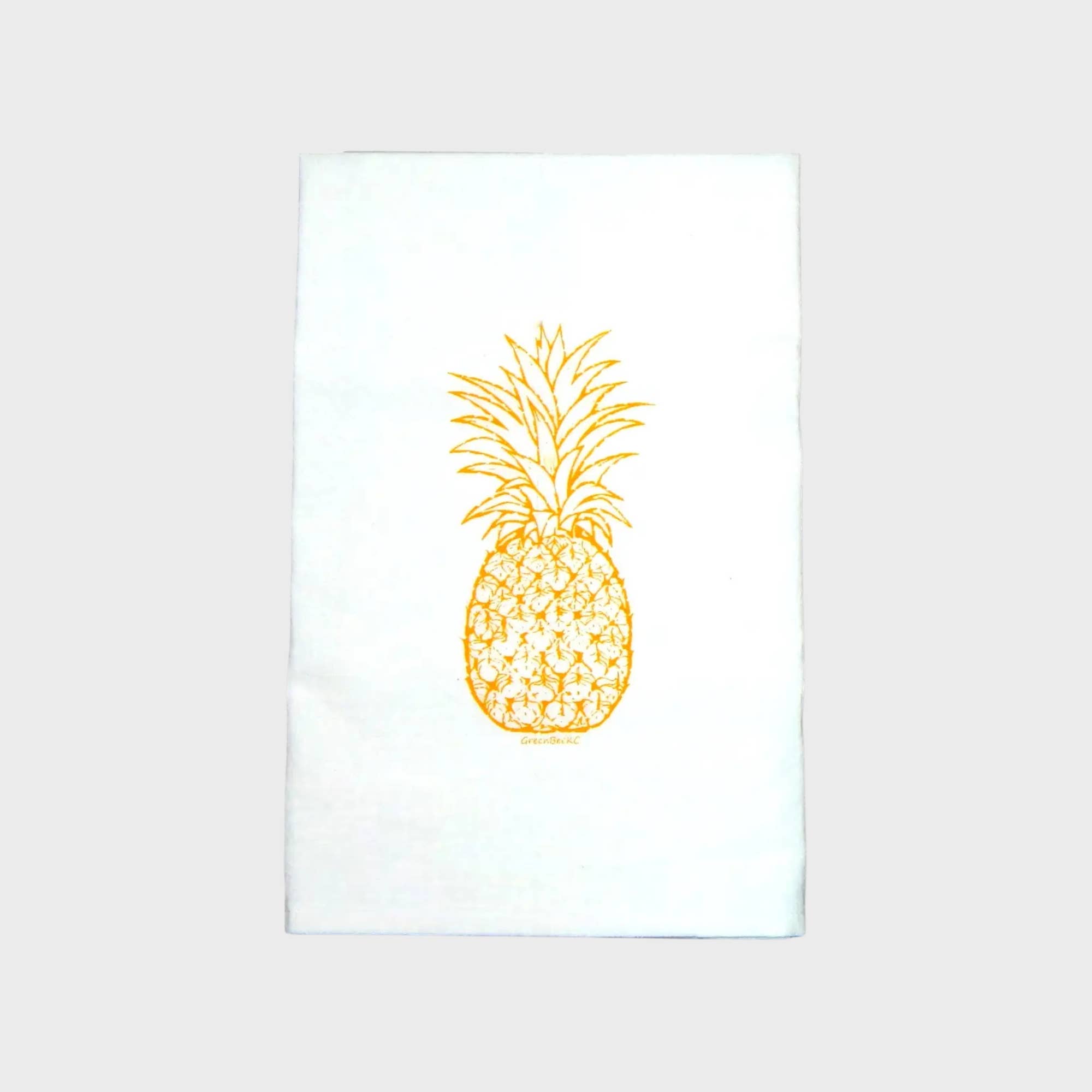 Green Bee Tea Towels - Wholesale Tea Towel - Pineapple Dish Towel | Tea Towels | Flour Sack Dish Towels1