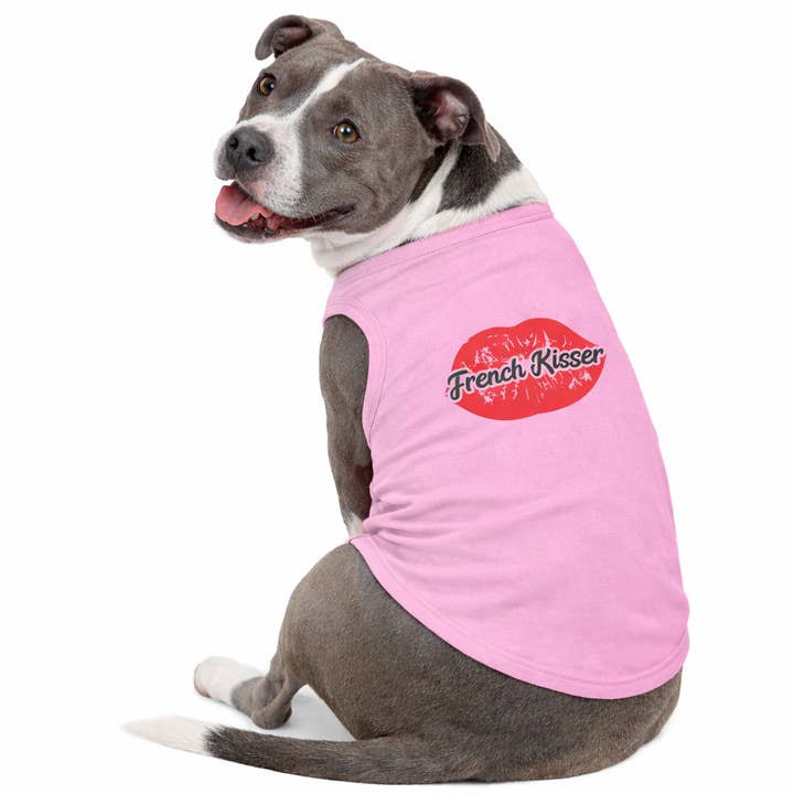 Valentine Hundtröja Fransk Kyssare - 2 Färger för wholesale av House of FurBaby