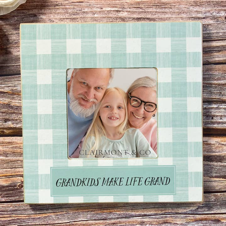Grandparents Gift, Picture Frame, 4x4 Photo, Mothers Day for wholesale by Clairmont & Co