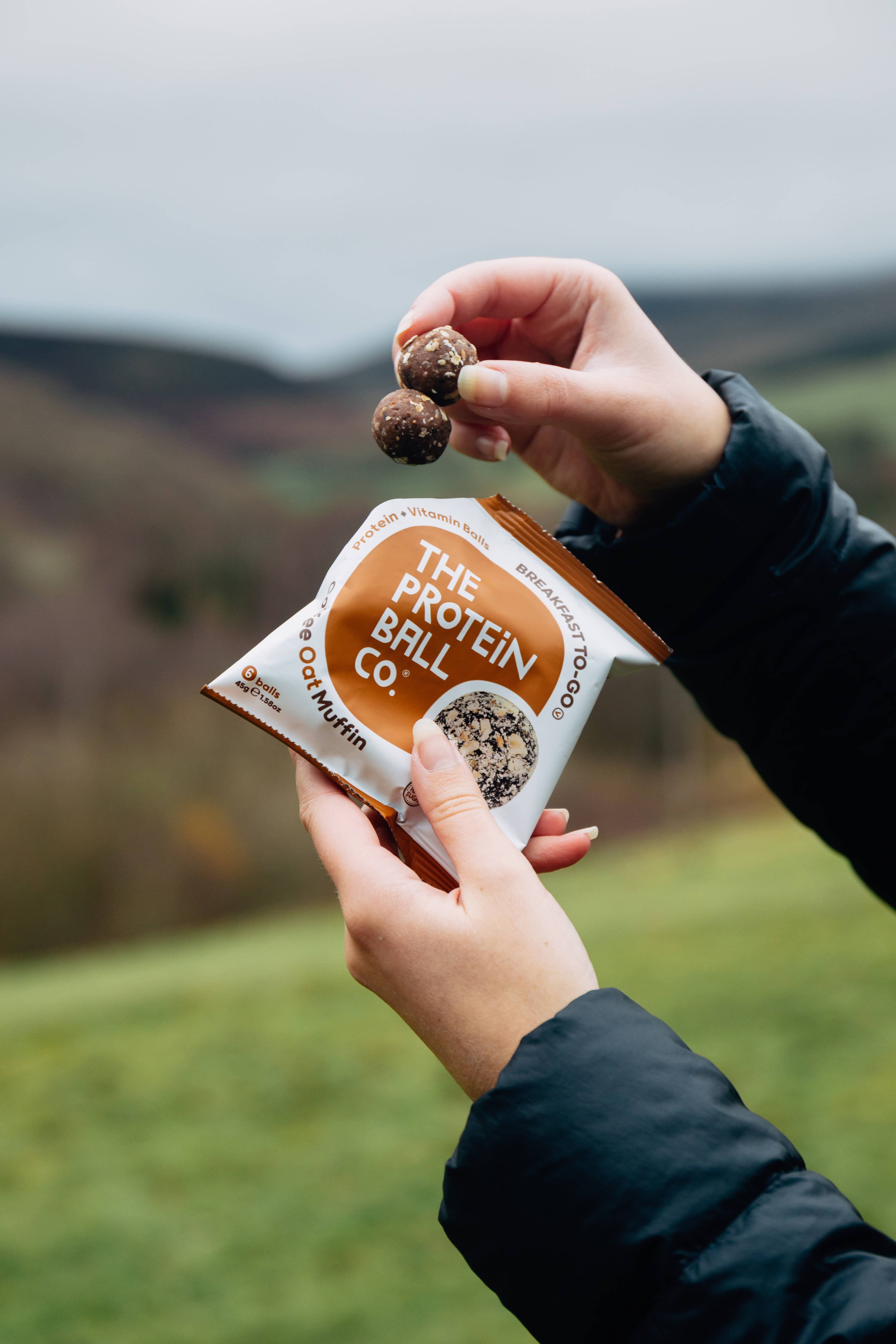 The Protein Ball Co - Wholesale Snack Bar - COFFEE OAT MUFFIN - High Fibre - Breakfast - 10 x 45g3