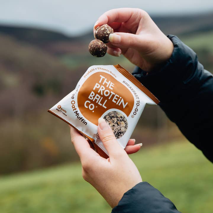 The Protein Ball Co - Wholesale Snack Bar - COFFEE OAT MUFFIN - High Fibre - Breakfast - 10 x 45g3