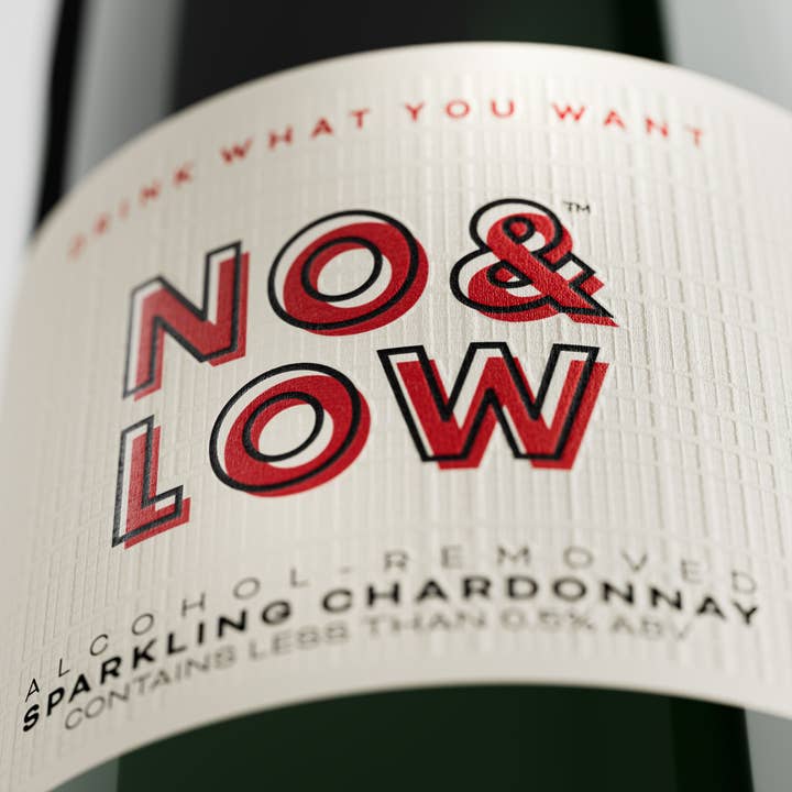 No & Low - Vente Spiritueux/Vins/Bières sans alcool - Chardonnay mousseux sans alcool et à faible teneur en alcool 25,4 oz (750 ml)3
